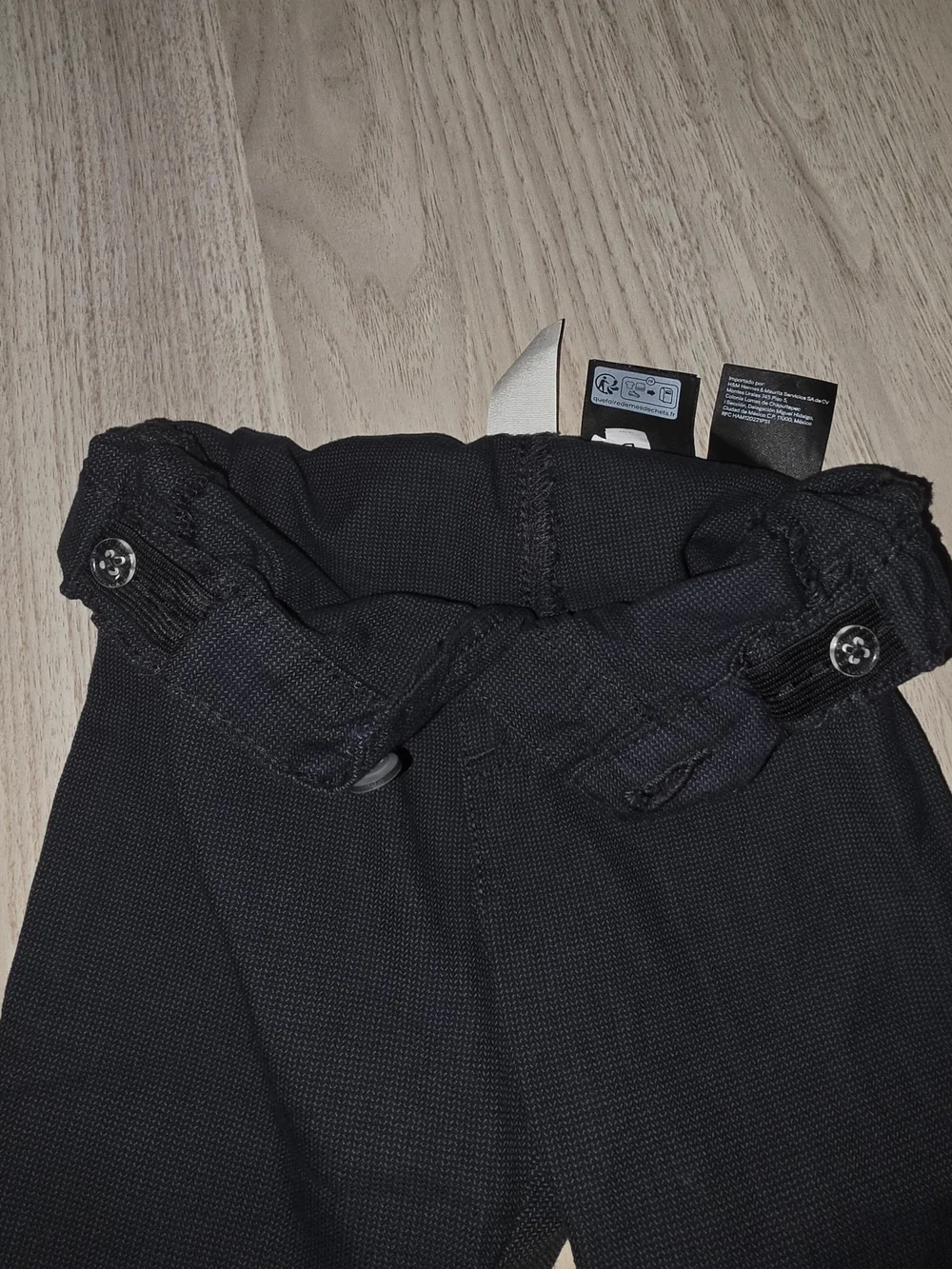H&M Kids Elastic Waist Navy Pants